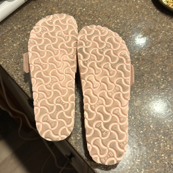 👠SOLD👠Pink Madrid Big Buckle High Shine Birkenstock Patent Leather 5.5 - Picture 7 of 8